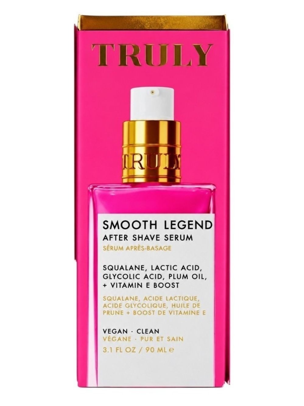 Truly Beauty Smooth Legend After Shave Serum 3.1 oz / 90 mL NIB